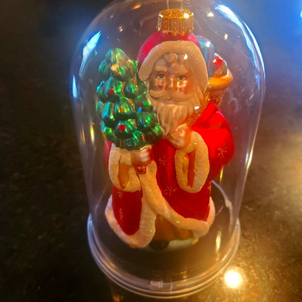 Santa ornament
